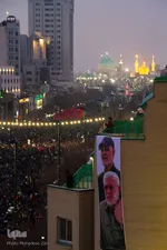 مراسم تشییع پیکر مطهر شهید سردار سلیمانی