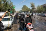 آیین پیاده‌روی جاماندگان اربعین حسینی در قزوین