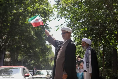 تجمع اعتراضی خانواده شهدا و ایثارگران در محکومیت حملات رژیم صهیونیستی و آمریکا