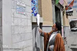 آیین غبارروبی مساجد در بیرجند