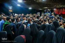 وداع با پیکر شهید «آرمان علی‌وردی» در معراج شهدای تهران