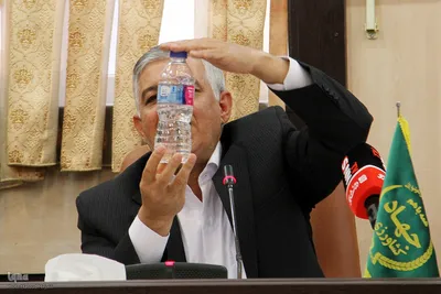 نشست خبری حاجی حسینی رییس سازمان جهاد کشاورزی استان یزد