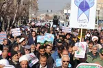 بیعت دوباره ملایری‌ها با ولایت با شرکت در راهپیمایی يوم الله 9 دی