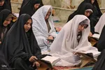 مراسم جزء خوانی قرآن کریم در حرم شاهچراغ(ع)