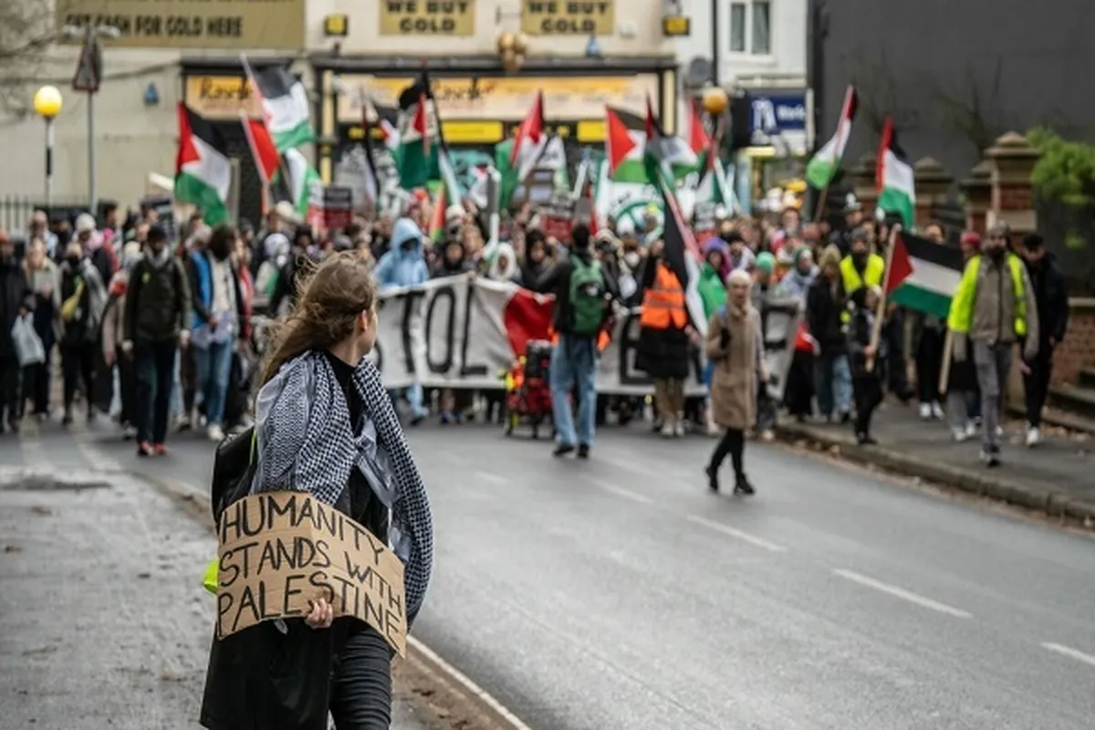 Rally in Bristol Calls for End to Arming Israel