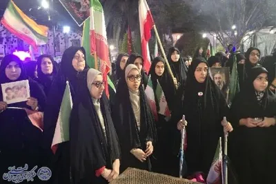 چهل و پنجمین  اجتماع  و رهپیمایی  مردم انقلابی  بابلسر در دفاع ملی