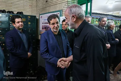 مراسم ترحیم محمدکاظم محمدزاده