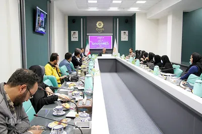 نشست خبری رفیعی مدیرکل نهاد کتابخانه‌های عمومی استان یزد‎‎