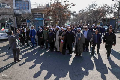 راهپیمایی ضد اسرائیلی و حمایت از پیروزی مقتدرانه جبهه مقاومت در شهرستان اهر