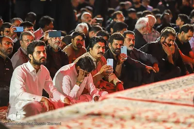 هیئت عزاداران کشور هند و پاکستان در حسینیه حرم رضوی