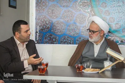 بازدید مسئول دفتر نمایندگی ولی‌فقیه در سپاه روح‌الله استان از ایکنا مرکزی/عکاس:زهرا بهرامی