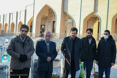 تجدید میثاق جهادگران جهاددانشگاهی اصفهان با شهدا