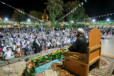 مراسم جشن عید غدیر در حرم شاهچراغ(ع)