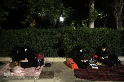 مراسم احیای شب نوزدهم ماه مبارک رمضان در مسجد دانشگاه تهران