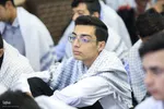 دیدار دانش‌آموزان بسیجی با نماینده ولی‎فقیه در خراسان جنوبی