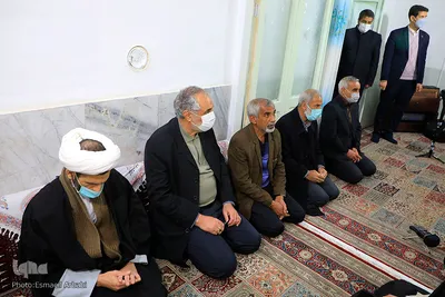 دیدار حجت‌الاسلام عبادی با خانواده شهیدین بذرافکن