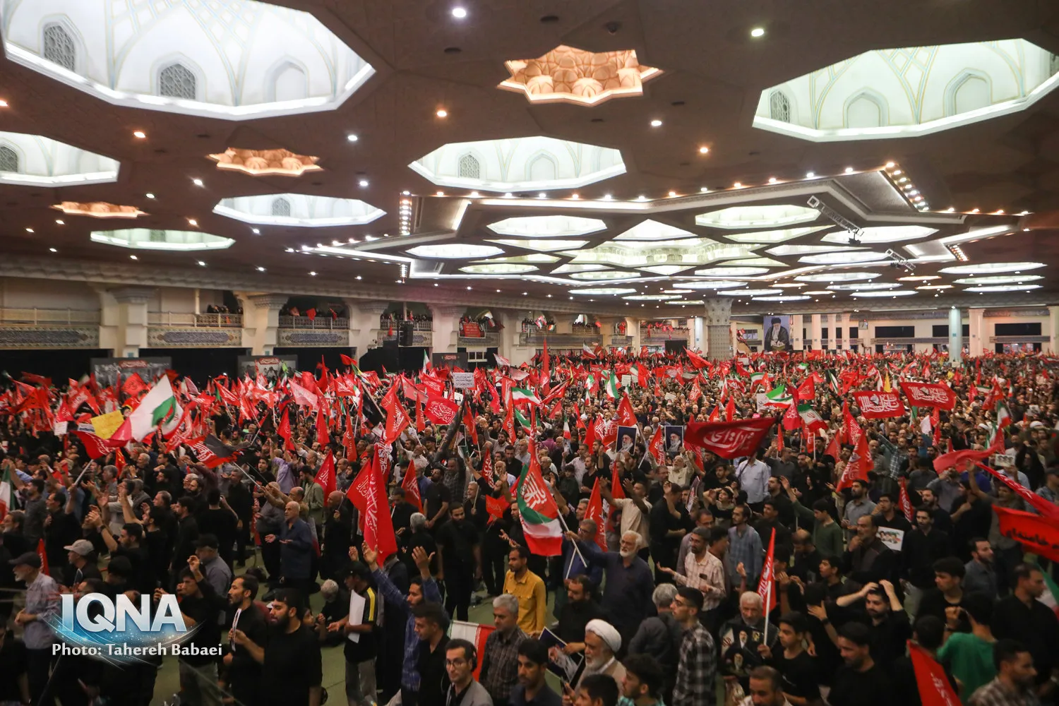 مراسم چهلم رهبر شهید 