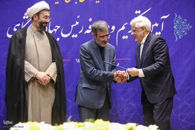 مراسم تکریم و معارفه روسای پیشین و جدید جهاد دانشگاهی
