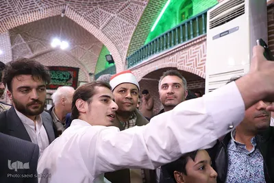 محفل انس با قرآن کریم با حضور قاری مصری در تبریز‎