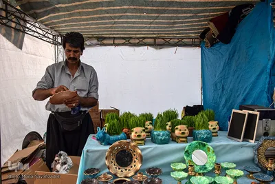 بازار شب عید در اهواز 