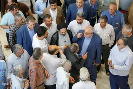 دیدار صمیمی سرپرست حجاج ایرانی با زائران کشورمان در مکه مکرمه
