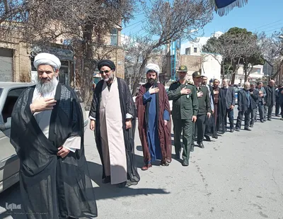 عزاداری هیئت های حسینی و مذهبی در سوگ امام اول شیعیان در اهر