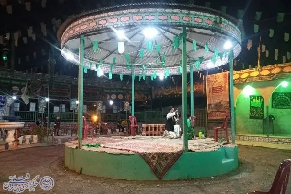 پنجمین شب سوگواره تعزیه «غریب» شهرستان نور