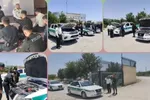 اعزام نیروهای کمکی فرماندهی انتظامی استان فارس به مأموریت اربعین