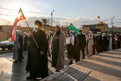 مراسم عزاداری سومین روز شهادت اباعبدالله الحسین(ع) در شیراز