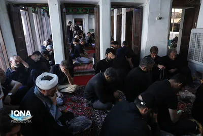 بزم روضه روز ۲۸صفر در منزل مرحوم محمدباقر روحانی