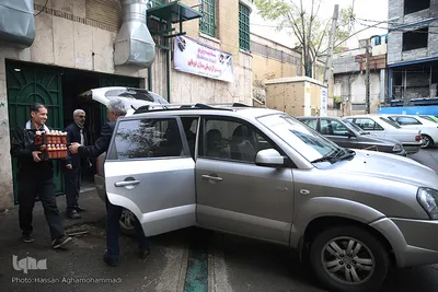 جهاد آبمیوه گیری موکب «المهدی» هیأت رزمندگان اسلام شمیرانات برای یاری کادر درمانی و شفای عاجل بیماران کرونایی