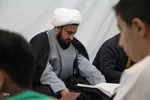 کرسی تلاوت قرآن در روستای آورزمان ملایر