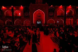 مراسم احیای شب قدر نوزدهم رمضان در حرم مطهر و نورانی مولای متقیان، حضرت علی(ع)