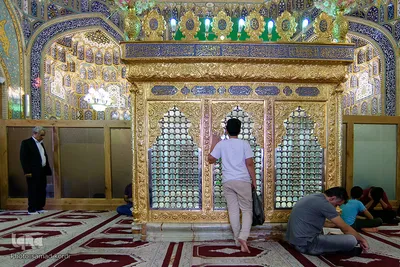 مراسم دعای پرفیض دعای عرفه آستان مقدس امام زاده طاهر
