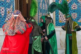 مراسم آیینی تعزیه در حرم شاهچراغ (ع)