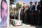 تشییع پیکر جانباز شهید اسکندر آذر در شهرکرد