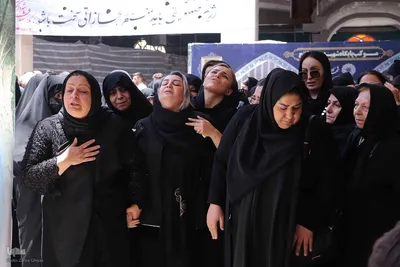 تشییع پیکر مطهر شهید خلیل علیپور در تبریز