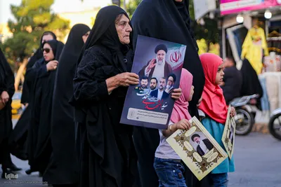 حرکت دسته عزاداری به مناسبت شهادت شهید جمهور و یاران