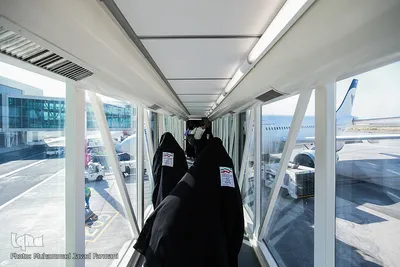 آئین بدرقه اولین کاروان حج تمتع ۱۳۹۸