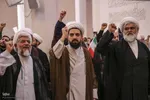 تجمع حوزویان شیراز در محکومیت جنایات صهیونیست‌ها‎