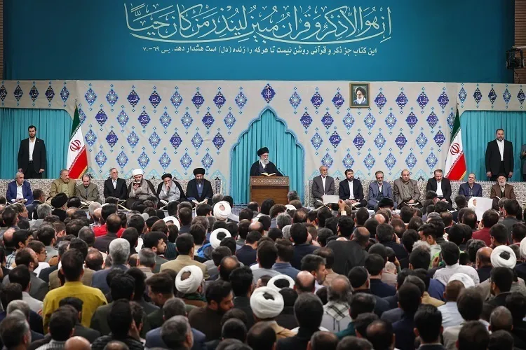 Imam Khamenei katika hafla ya Qur'ani siku ya kwanza ya Ramadhani jijini Tehran