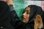 تشییع نمادین مادر بی‌نشان