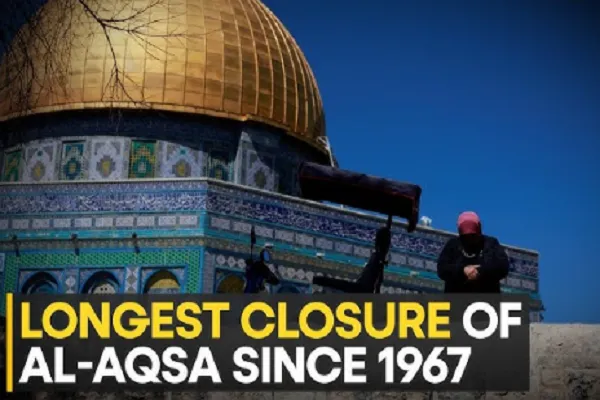 Al-Azhar y el Parlamento Árabe denuncian el cierre israelí de la mezquita Al-Aqsa