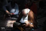 قرائت دعای ام داود در سومین روز مراسم معنوی اعتکاف