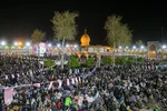 تحویل سال نو در حرم شاهچراغ(ع)