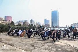 محفل کاروان قرآنی انقلاب در بیمارستان بقیه‌الله الاعظم (عج)