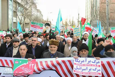 راهپیمایی ۲۲ بهمن در اردبیل