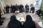 تکریم خانواده شهدای اقتدار ایران در ارومیه‎