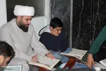 کرسی تلاوت قرآن به مناسبت دهه فجر در شهر سامن
