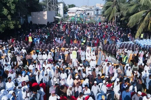 الصومال..الآلاف من سكان مقديشو يشاركون في ملتقى 